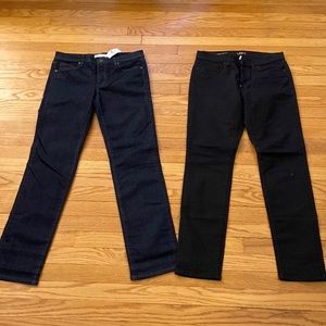 NWT 2 pair LOFT jeans size 6/28